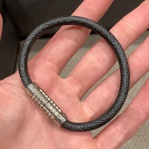 COPY - COPY - Black Louis Vuitton Bracelet